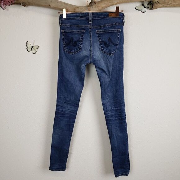 AG adriano goldschmied blue super skinny legging - Picture 5 of 8